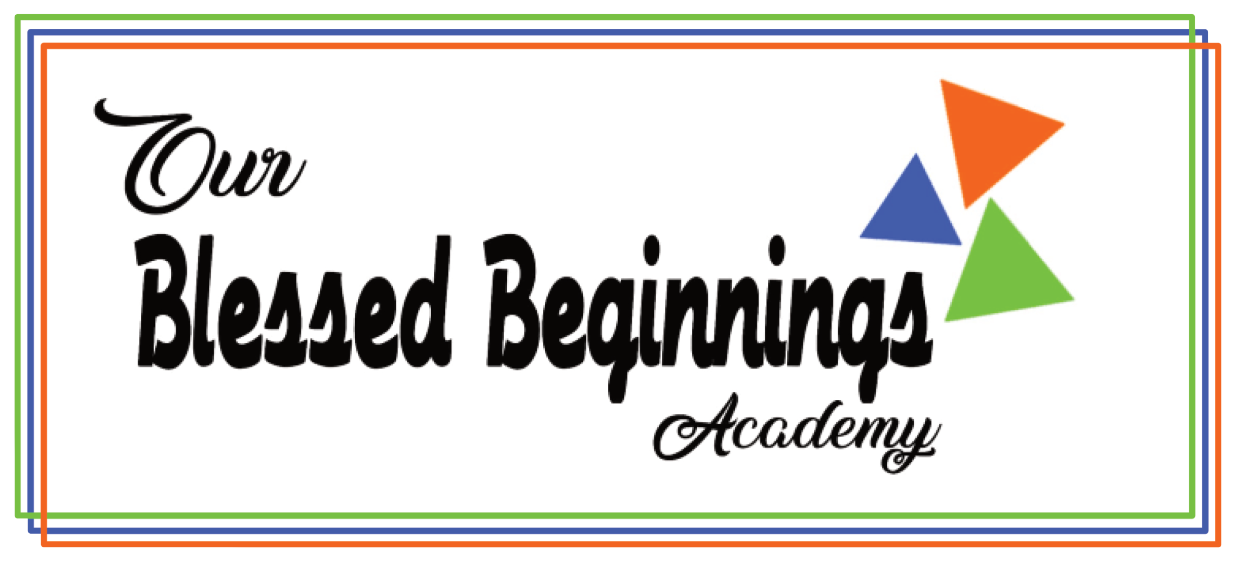 Our Blessed Beginnings Academy Logo